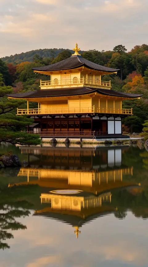 The mirrored pavilion