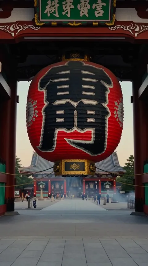 Kaminarimon at first light
